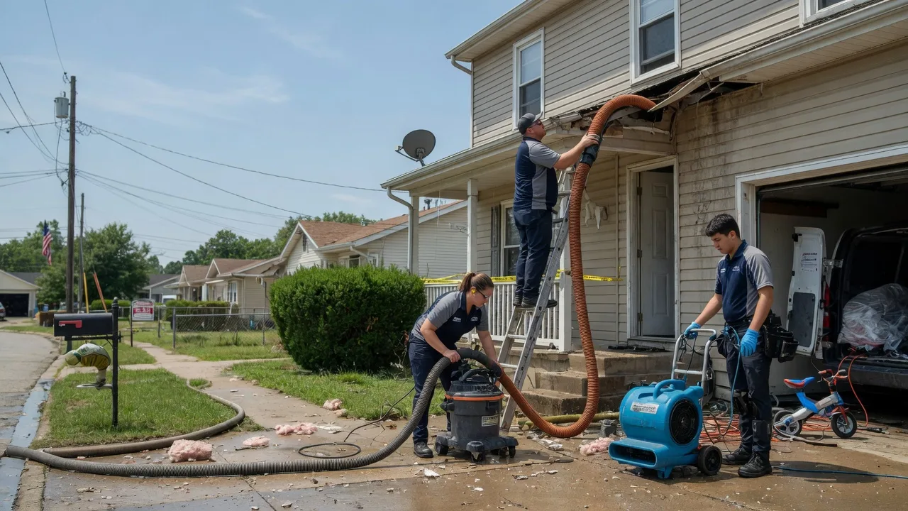 Water Damage Restoration in Brownsville, IN near me